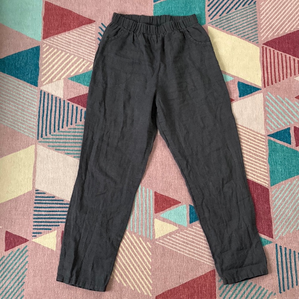 Conscious clothing linen pants